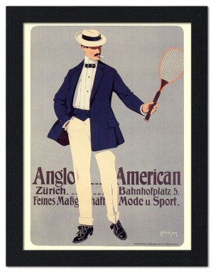 Anglo American Tennis, Sportwear Advert